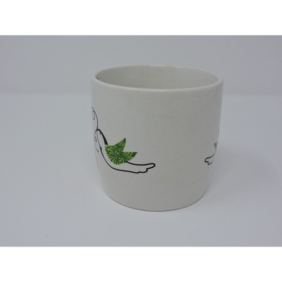 2011 Starbucks Holiday Dove & Mittens Red & Green White Coffee Mug Cup 10oz - Picture 4 of 14